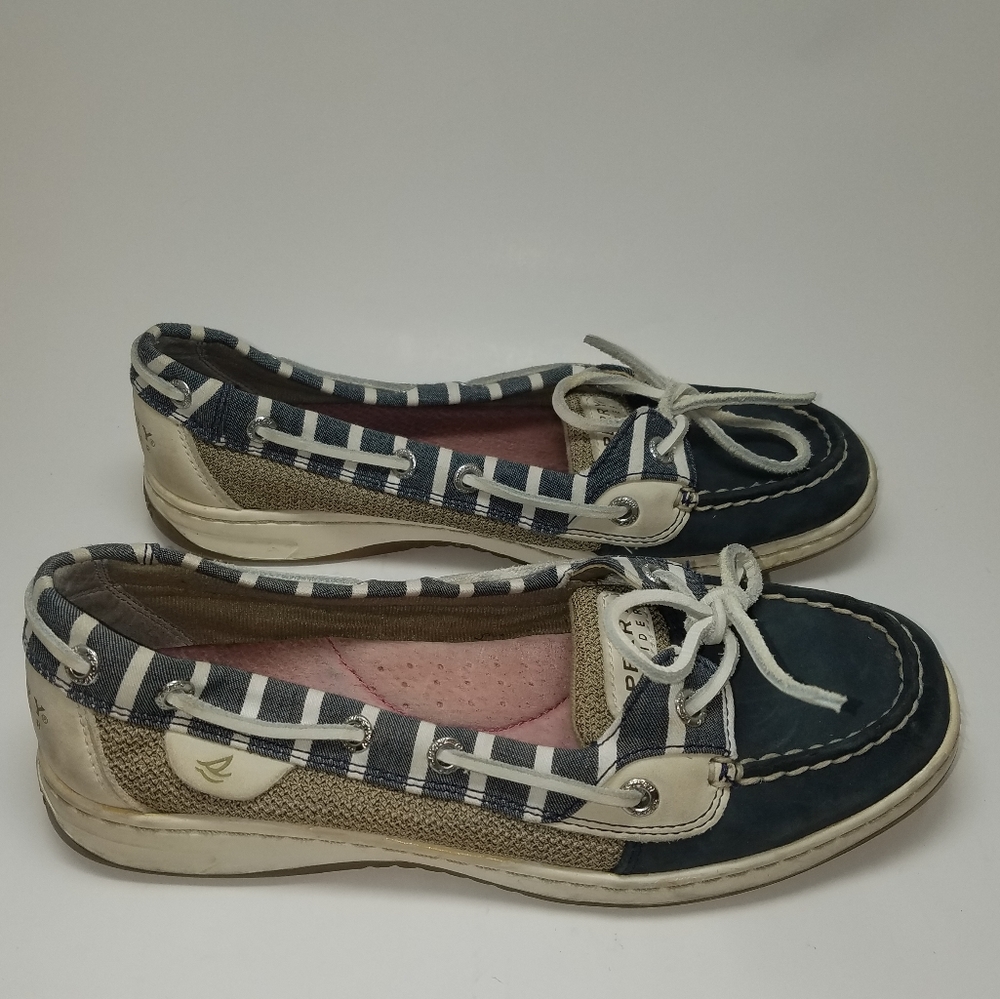 Sperry Topsider Angelfish Navy Breton Wom. 7.5 m
